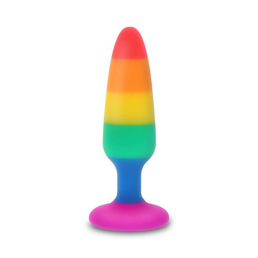 Plug Arcobaleno Medium in Silicone, Orgoglio e Piacere